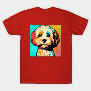 Cavapoo Pop Art T-Shirt